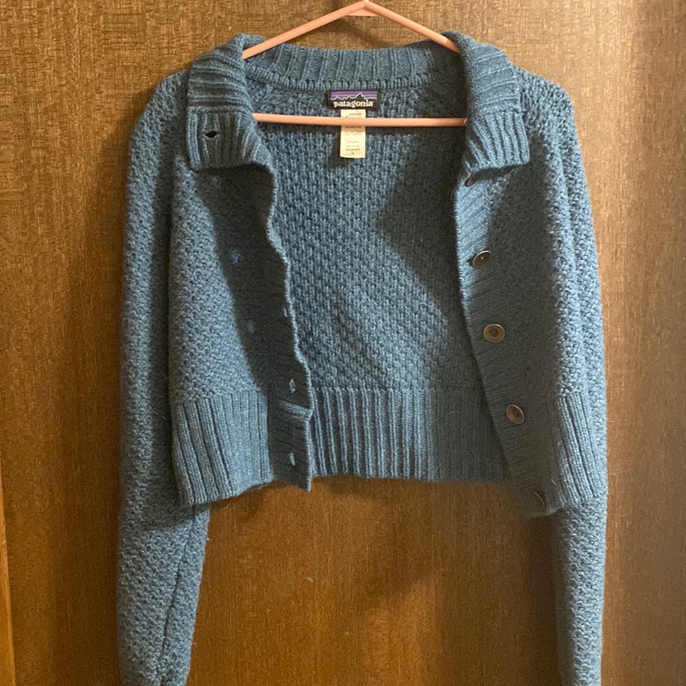 vintage crop knit patagonia